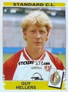 Cromo Guy Hellers - Football Belgium 1995-1996 - Panini