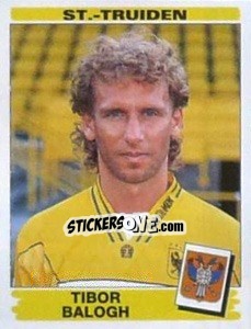 Sticker Tibor Balogh - Football Belgium 1995-1996 n. 314 - Panini
