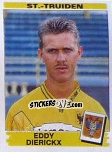 Sticker Eddy Dierickx - Football Belgium 1995-1996 n. 319 - Panini