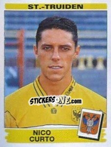 Sticker Nico Curto - Football Belgium 1995-1996 - Panini