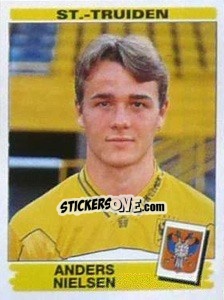 Sticker Anders Nielsen - Football Belgium 1995-1996 - Panini