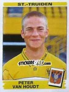 Sticker Peter van Houdt - Football Belgium 1995-1996 - Panini