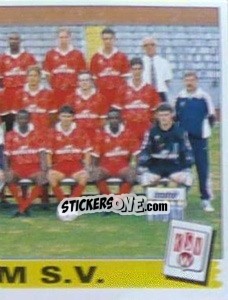 Sticker Elftal / Equipe - Football Belgium 1995-1996 - Panini