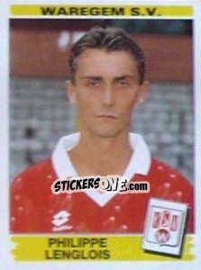Cromo Philippe Lenglois - Football Belgium 1995-1996 n. 341 - Panini