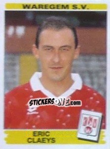 Figurina Eric Claeys - Football Belgium 1995-1996 n. 343 - Panini