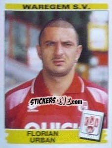 Sticker Florian Urban - Football Belgium 1995-1996 n. 345 - Panini