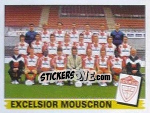 Figurina Excelsior Mouscron (Elftal-Equipe)