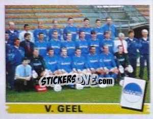 Sticker V. Geel (Elftal-Equipe) - Football Belgium 1995-1996 n. 357 - Panini