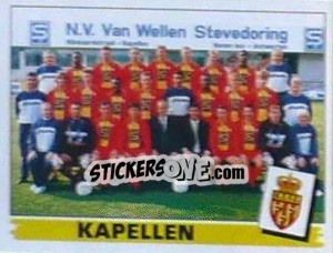 Sticker Kapellen (Elftal-Equipe) - Football Belgium 1995-1996 n. 360 - Panini