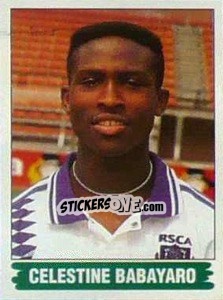 Sticker Celestine Babayaro - Football Belgium 1995-1996 - Panini