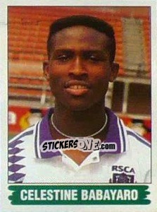 Figurina Celestine Babayaro - Football Belgium 1995-1996 - Panini