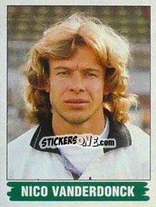 Figurina Nico Vanderdonck - Football Belgium 1995-1996 - Panini