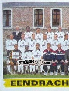 Sticker Elftal / Equipe - Football Belgium 1995-1996 n. 12 - Panini