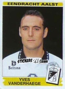 Sticker Yves Vanderhaege - Football Belgium 1995-1996 n. 18 - Panini