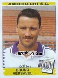Sticker Bruno Versavel - Football Belgium 1995-1996 - Panini