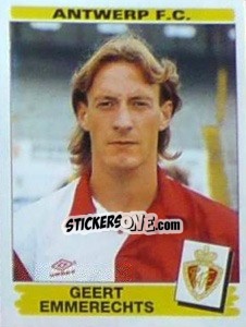 Sticker Geert Emmerechts