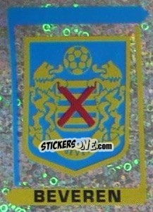 Sticker Embleem / Armoiries - Football Belgium 1995-1996 - Panini