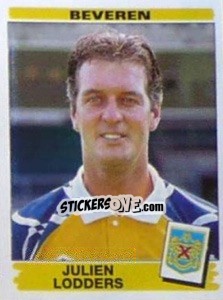 Sticker Julien Lodders - Football Belgium 1995-1996 - Panini