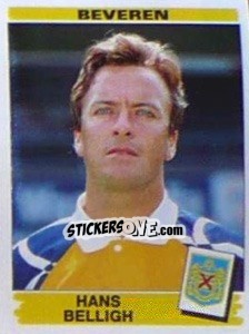 Sticker Hans Belligh - Football Belgium 1995-1996 - Panini