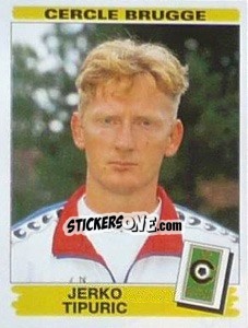 Cromo Jerko Tipuric - Football Belgium 1995-1996 n. 84 - Panini