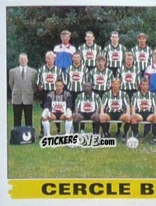 Sticker Elftal / Equipe - Football Belgium 1995-1996 n. 88 - Panini