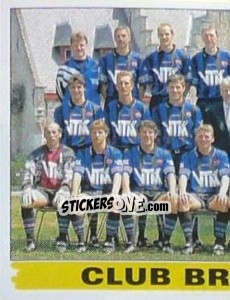 Sticker Elftal / Equipe - Football Belgium 1995-1996 n. 107 - Panini