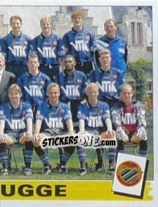 Figurina Elftal / Equipe - Football Belgium 1995-1996 - Panini