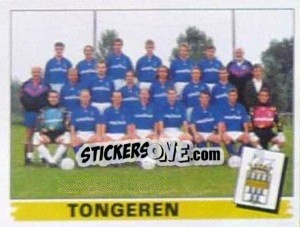 Sticker Tongeren (Elftal-Equipe) - Football Belgium 1995-1996 - Panini