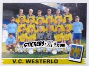 Sticker V.C. Westerlo (Elftal-Equipe) - Football Belgium 1995-1996 - Panini