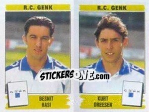 Sticker Besnit Hasi / Kurt Dreesen - Football Belgium 1995-1996 - Panini