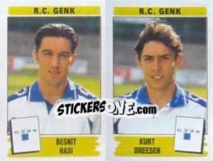 Sticker Besnit Hasi / Kurt Dreesen - Football Belgium 1995-1996 n. 416 - Panini