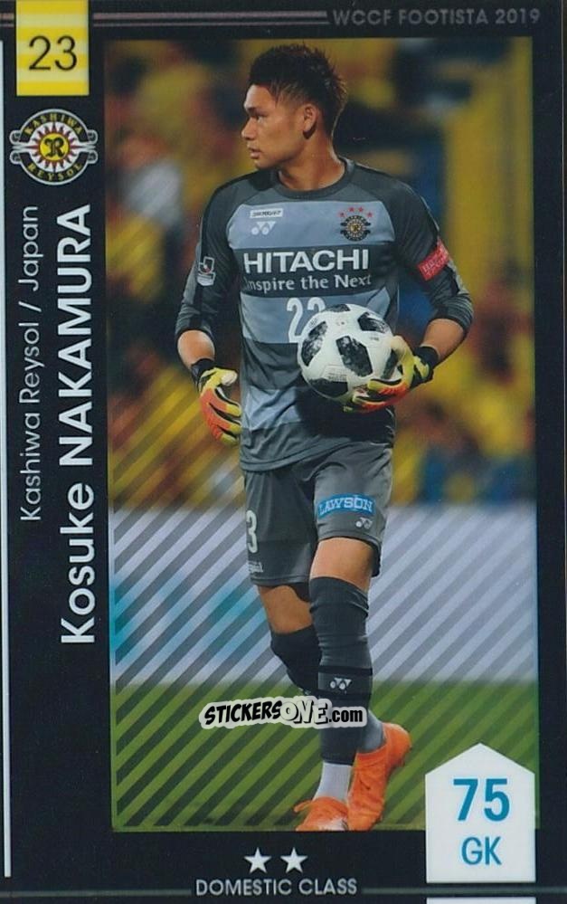 Cromo Kosuke Nakamura - Wccf Footista 2019 F19-3
 n. 47 - Panini