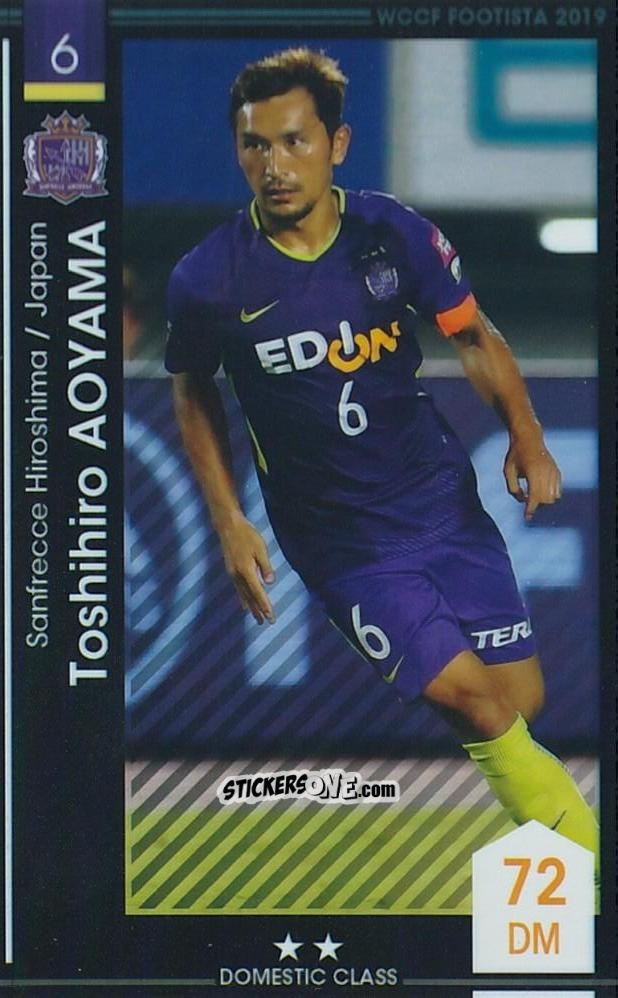 Cromo Toshihiro Aoyama - Wccf Footista 2019 F19-3
 n. 60 - Panini