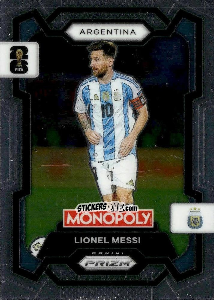 Sticker Lionel Messi - Monopoly Prizm Fifa World Cup 26 n. 1 - Panini