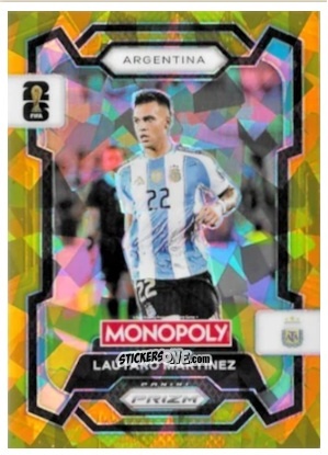 Cromo Lautaro Martínez - Monopoly Prizm Fifa World Cup 26 n. 2 - Panini