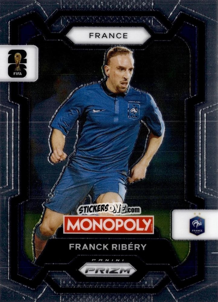 Cromo Franck Ribery - Monopoly Prizm Fifa World Cup 26 n. 8 - Panini