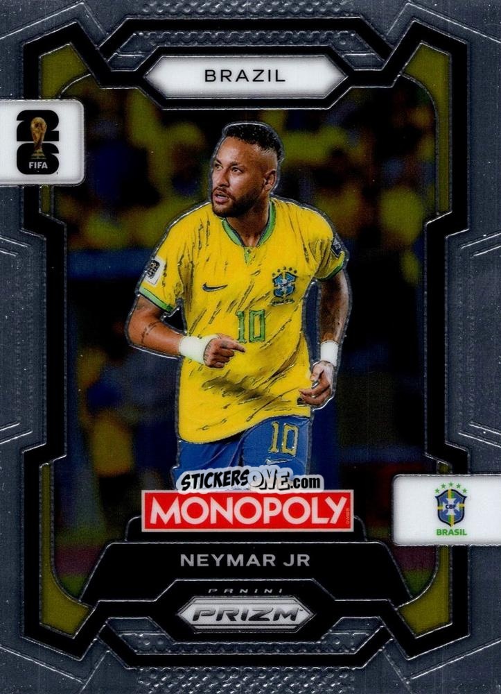 Sticker Neymar Jr - Monopoly Prizm Fifa World Cup 26 n. 15 - Panini