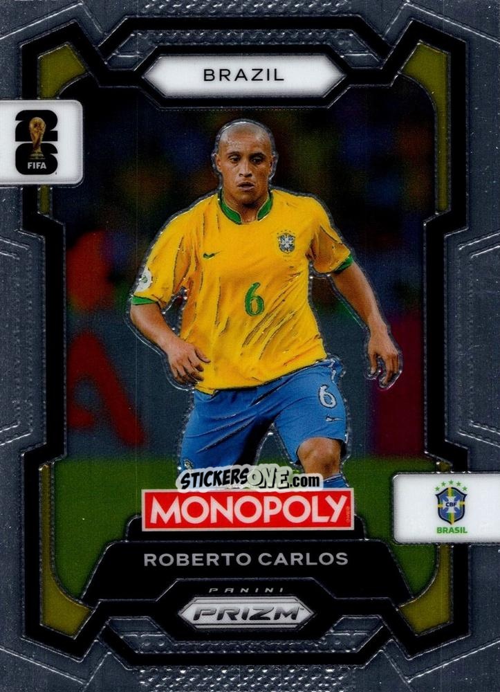 Sticker Roberto Carlos - Monopoly Prizm Fifa World Cup 26 n. 17 - Panini