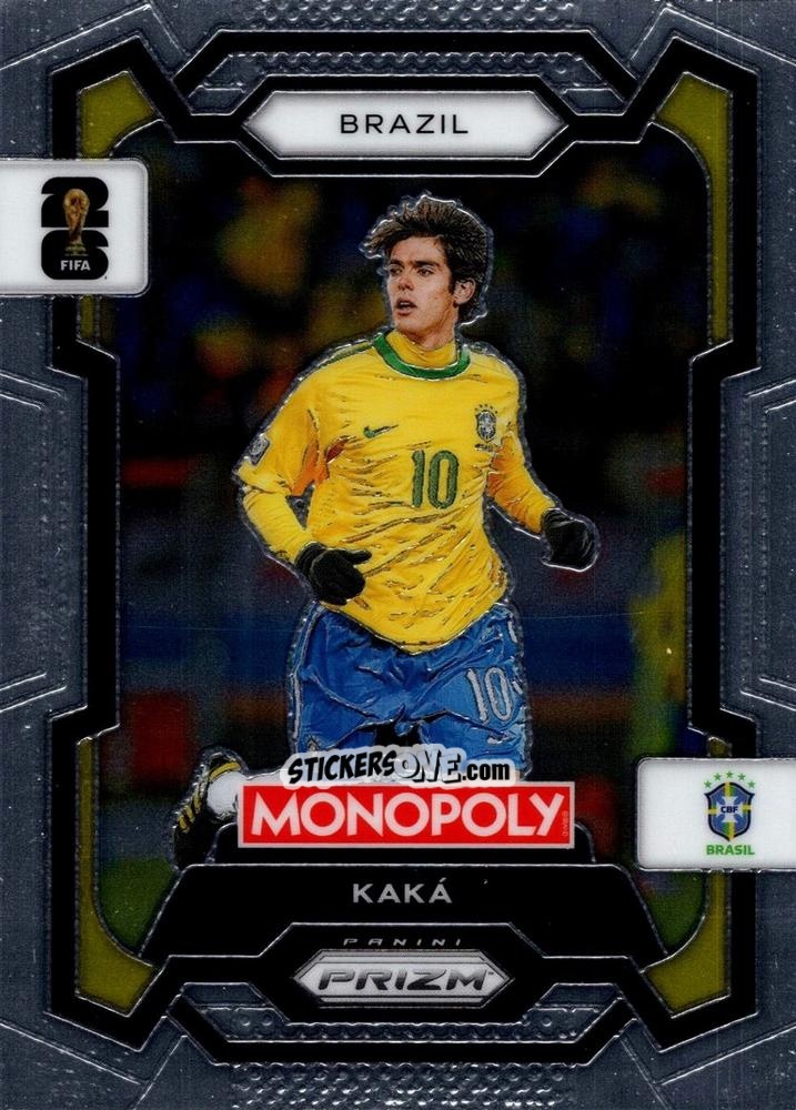 Sticker Kaka - Monopoly Prizm Fifa World Cup 26 n. 19 - Panini