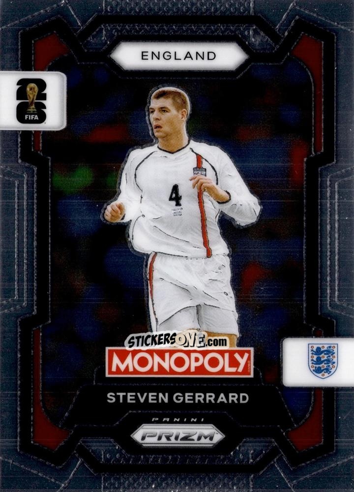 Cromo Steven Gerrard - Monopoly Prizm Fifa World Cup 26 n. 23 - Panini