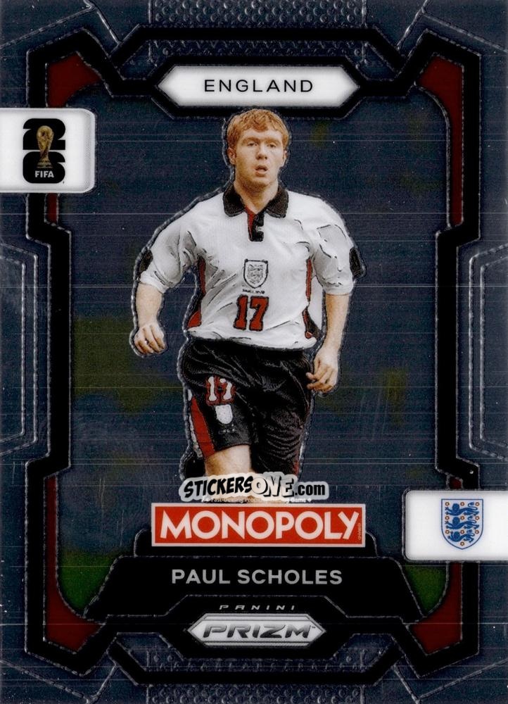 Cromo Paul Scholes - Monopoly Prizm Fifa World Cup 26 n. 24 - Panini