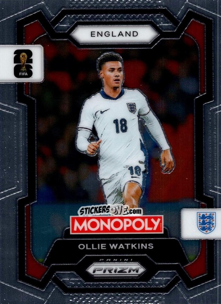 Figurina Ollie Watkins - Monopoly Prizm Fifa World Cup 26 n. 25 - Panini