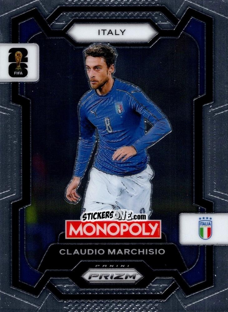 Sticker Claudio Marchisio - Monopoly Prizm Fifa World Cup 26 n. 38 - Panini