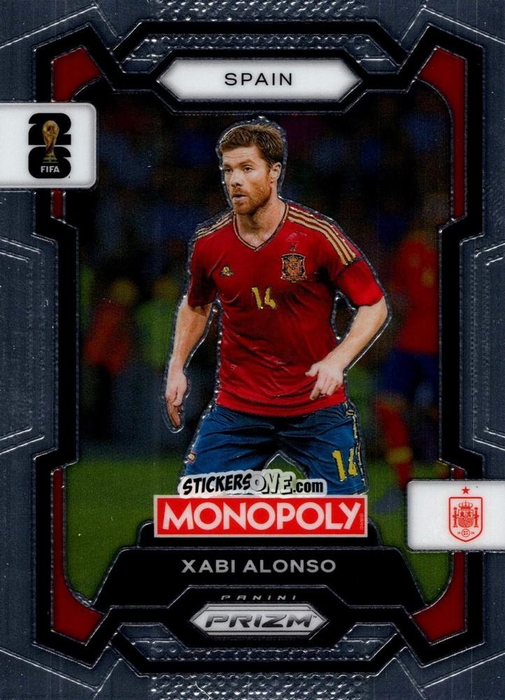 Figurina Xabi Alonso - Monopoly Prizm Fifa World Cup 26 n. 40 - Panini