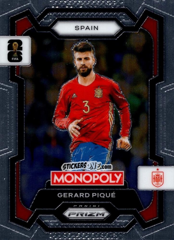 Figurina Gerard Piqué - Monopoly Prizm Fifa World Cup 26 n. 46 - Panini