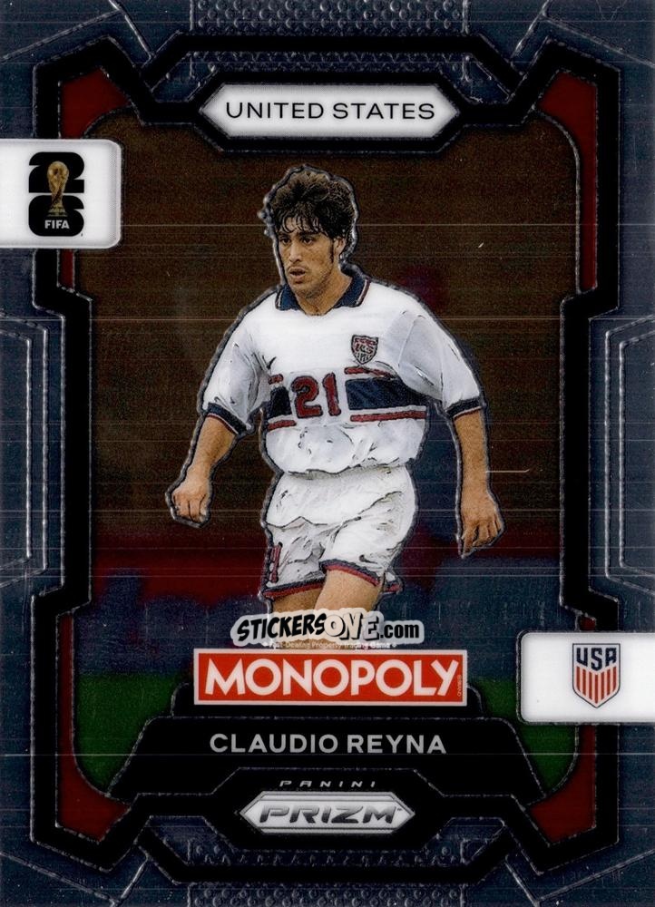 Figurina Claudio Reyna - Monopoly Prizm Fifa World Cup 26 n. 49 - Panini