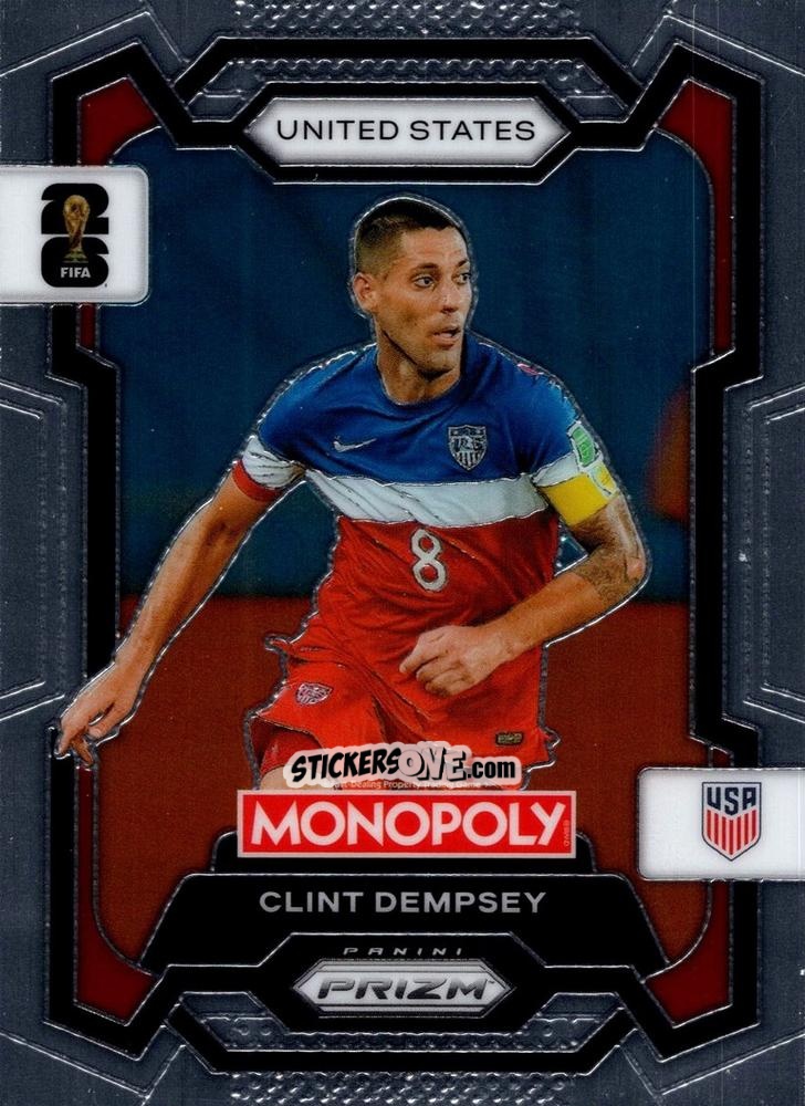 Sticker Clint Dempsey - Monopoly Prizm Fifa World Cup 26 n. 51 - Panini