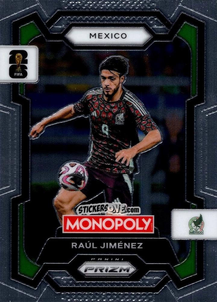 Cromo Raúl Jiménez - Monopoly Prizm Fifa World Cup 26 n. 58 - Panini