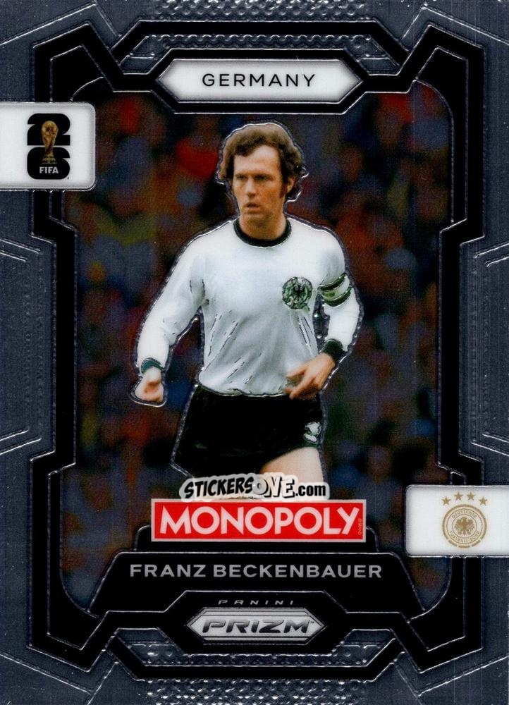 Figurina Franz Beckenbauer - Monopoly Prizm Fifa World Cup 26 n. 60 - Panini