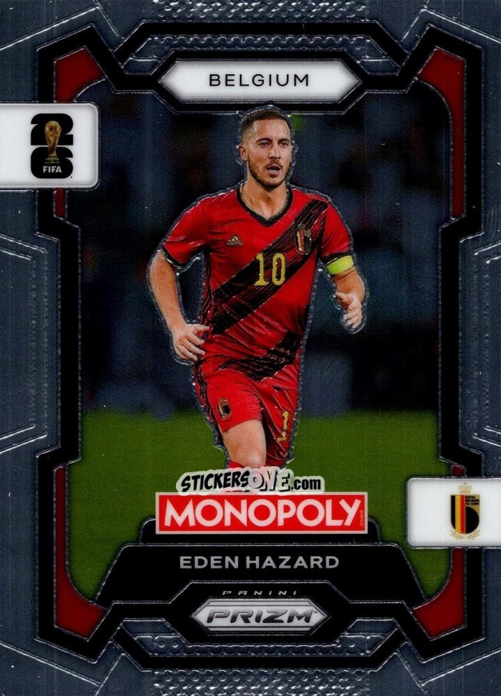 Figurina Eden Hazard - Monopoly Prizm Fifa World Cup 26 n. 66 - Panini